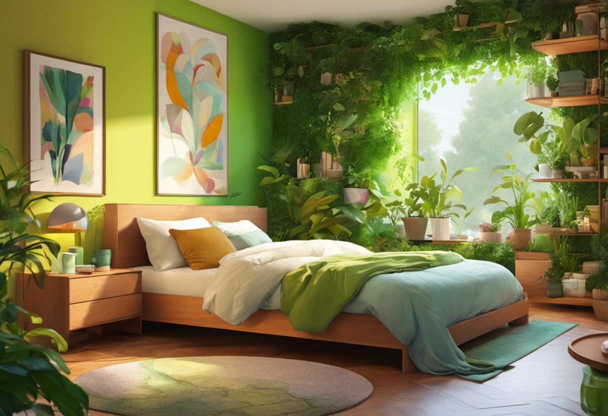 Créez un mur végétal dans votre chambre pour un bien-être optimal