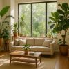 Plantes dans le salon : idées déco vivantes