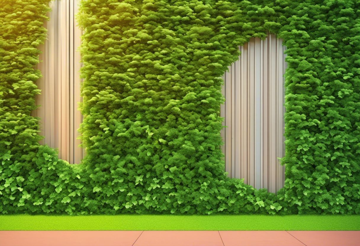 Créez un sublime mur végétal artificiel extérieur