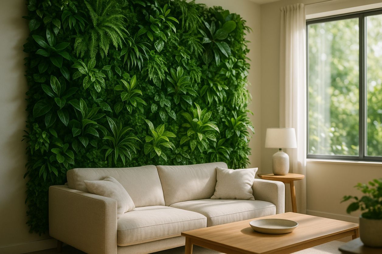 Mur végétal artificiel Action : top idée déco