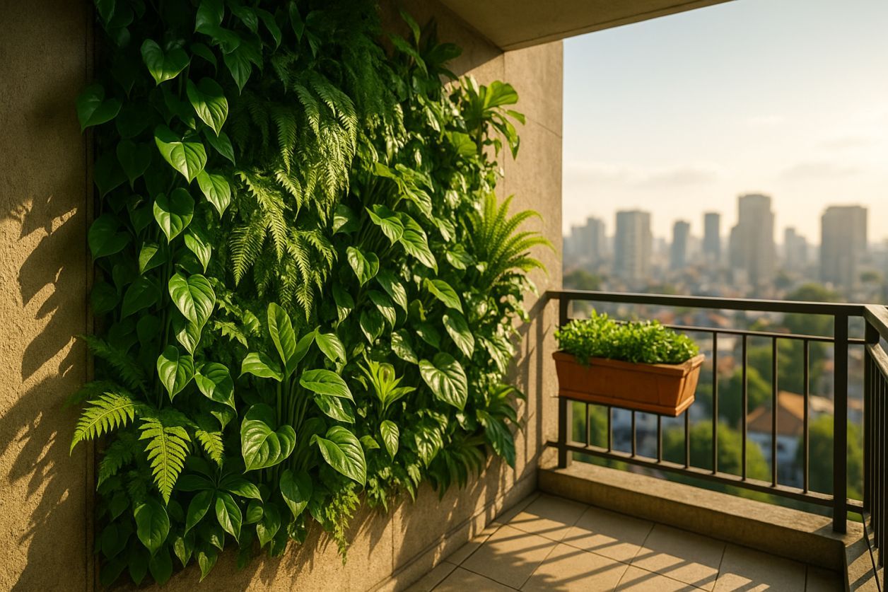 Mur végétal balcon : idées et astuces vertes