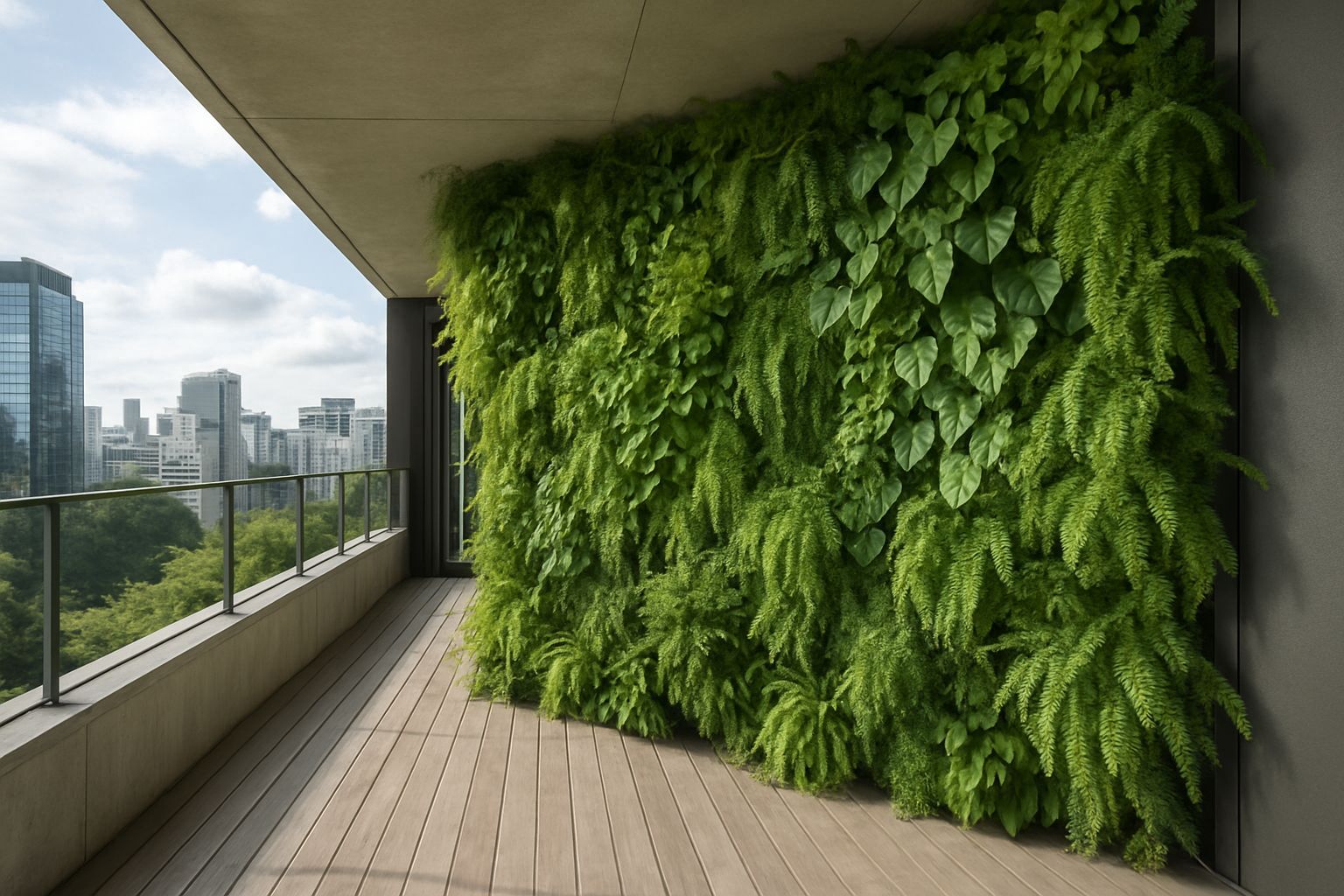 Découvrez comment créer un mur végétal pour terrasse