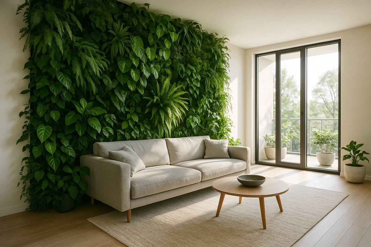 Mur végétal intérieur : l’atout déco zen