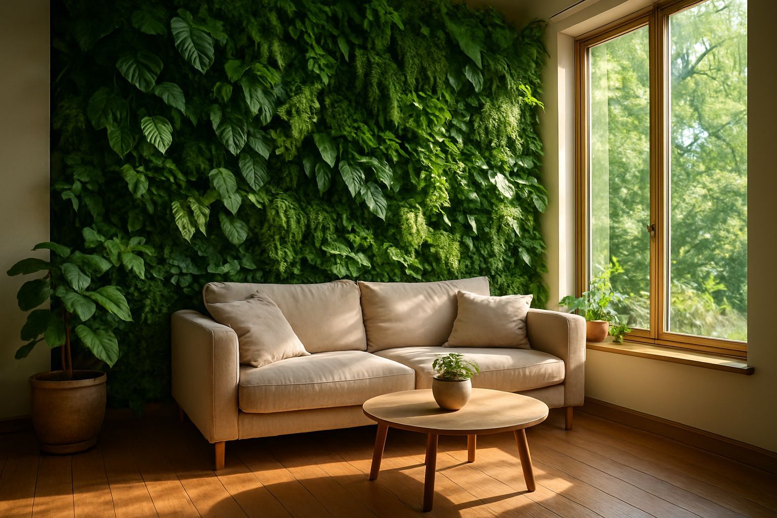 Créer un mur végétal maison : guide pratique