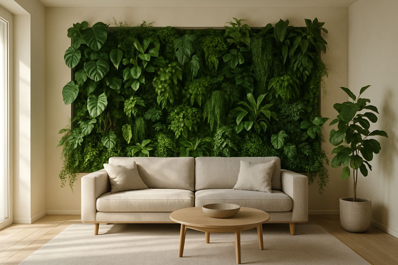 Créer un mur végétal maison : guide pratique