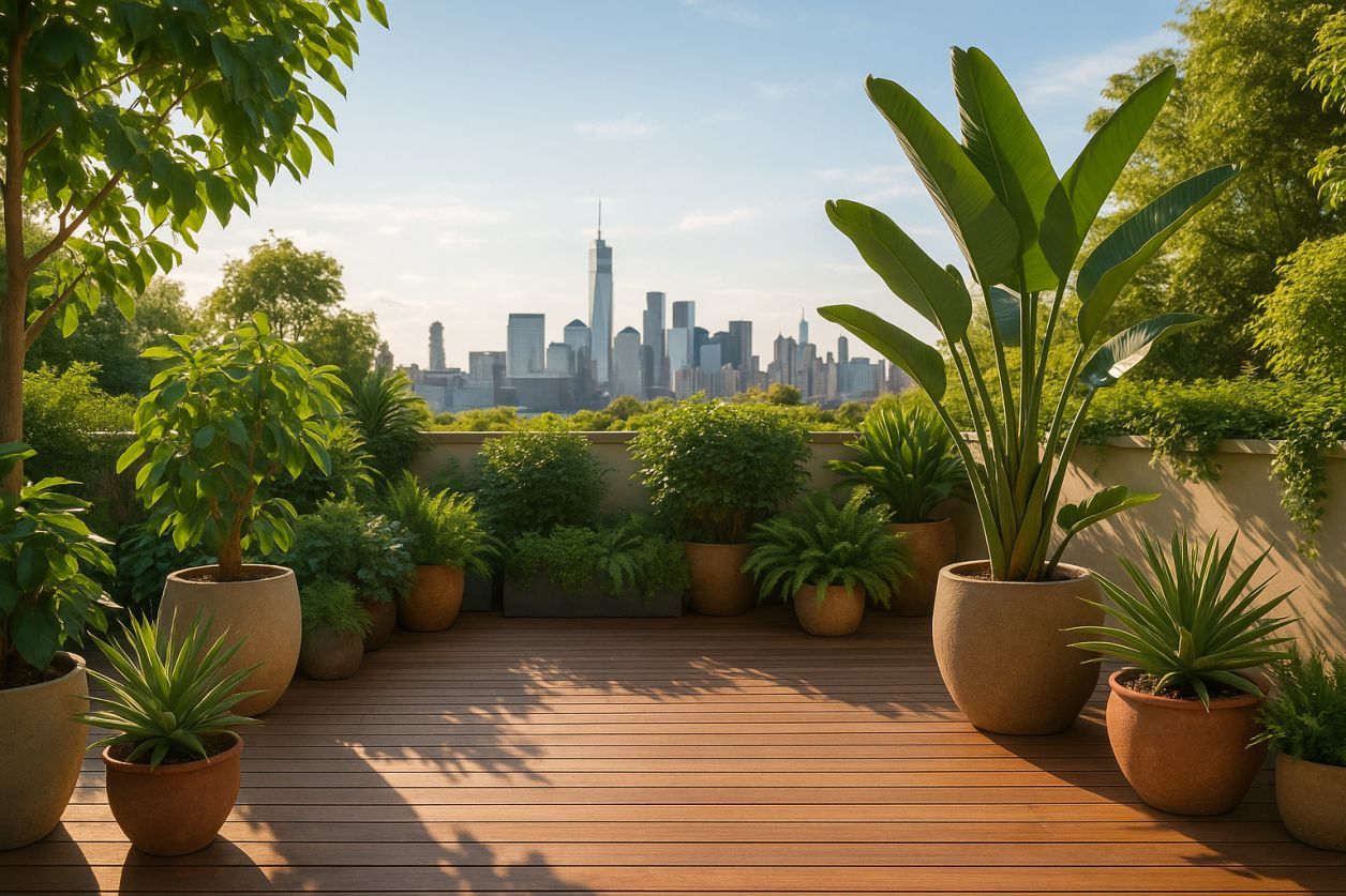 Plantes idéales pour terrasse stylée