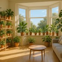 Plantes idéales à mettre derrière une baie