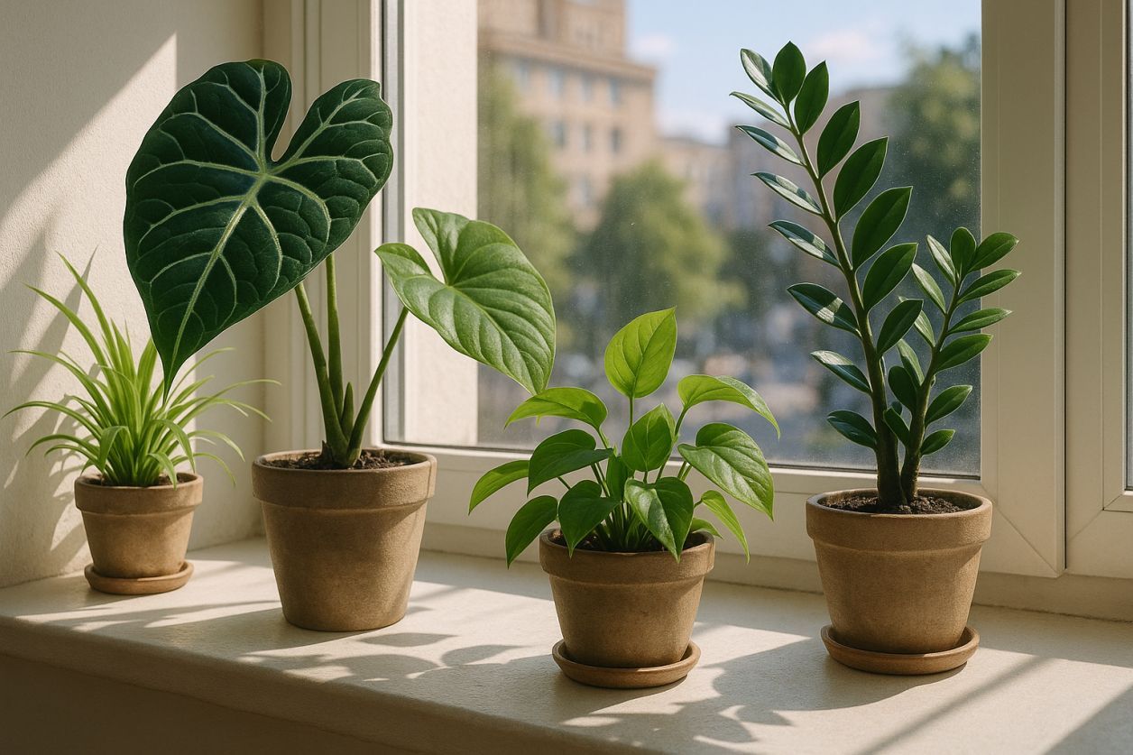 Plantes idéales à mettre derrière une fenêtre